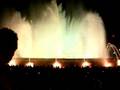 Magic Fountain of Montjuic playing Barcelona ...