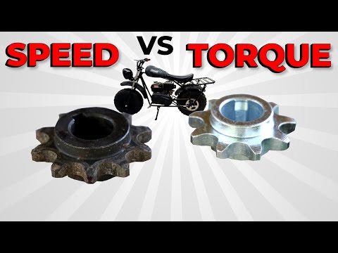 Coleman Mini bike sprocket change