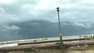preview picture of video '//to the Sea Corniche|| cold|| rain|| wonderful ||♡~'