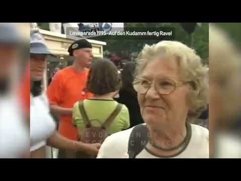 📺 Loveparade 1995 -  Auf den Kuhdamm - fertig, Rave! Techno ist der Untergang -)