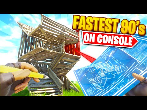 How To Do The *BEST/FASTEST* 90s In Fortnite on CONSOLE | Fortnite Tips PS4 + Xbox