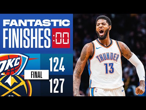 Final 1:59 WILD ENDING Thunder vs Nuggets - February 1, 2018 😲🔥