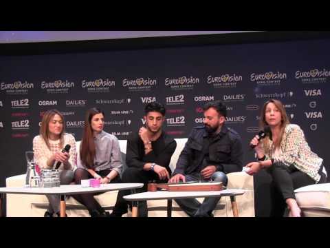 ESCKAZ in Stockholm: ARGO (Greece) Meet and Greet