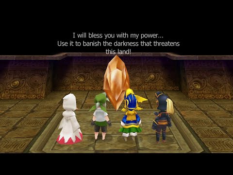 Final Fantasy III (3D Remake) {Part 23} - Ancient's Maze cleared + Earth Crystal jobs unlocked