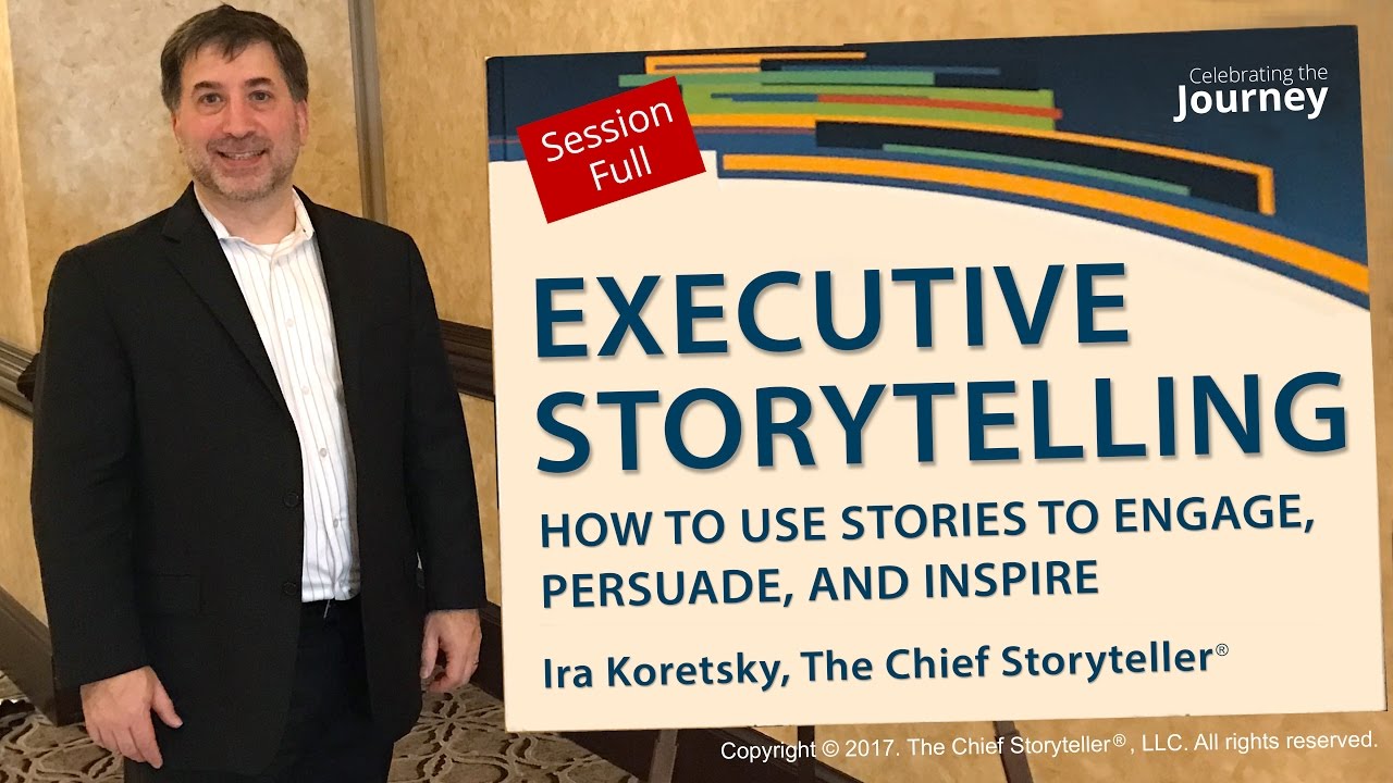 Promotional video thumbnail 2 for Ira Koretsky, The Chief Storyteller ®