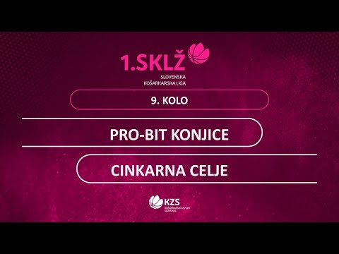 Pro-Bit Konjice : Cinkarna Celje - 9. kolo - 1. Ž SKL - Sezona 2020/21 - 4/4