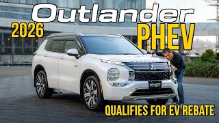 2026 Mitsubishi Outlander PHEV Review | More EV Range & Now Under $50K Rebate Qualification
