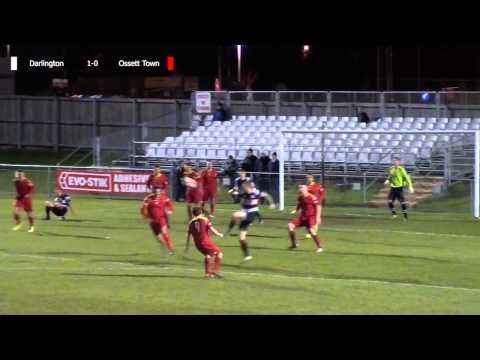 Darlington 1-3 Ossett Town - Doodson Sport Cup - 2013/14