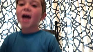 Hey Kids! Hagen’s three rules to remember when going to Kindergarten!