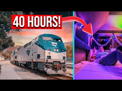 40-Hour Luxury Journey: Seattle to LA in Amtrak's Largest Bedroom! 🚆 Coast Starlight Experience