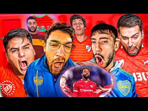 Boca Juniors 0 Independiente 1 | Friends' Reactions | 2025 Apertura Tournament Quarterfinals