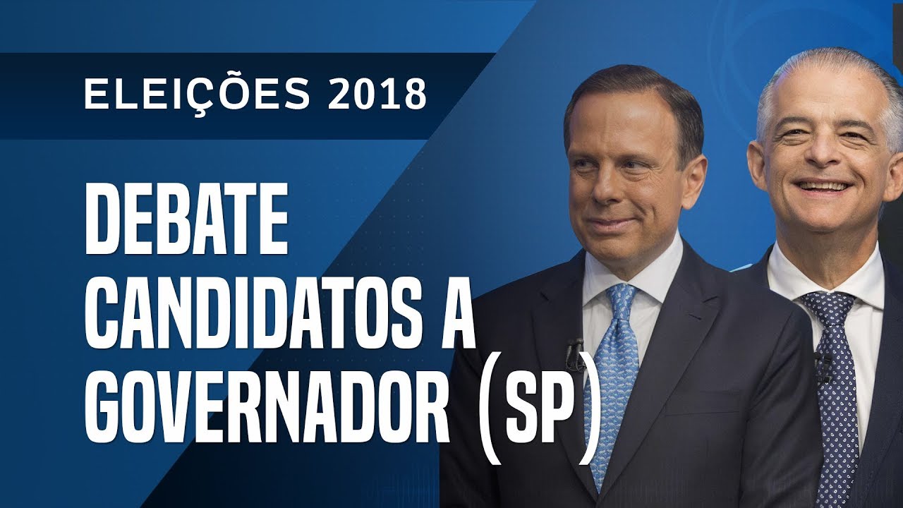 DEBATE SP - JOÃO DÓRIA E MÁRCIO FRANÇA | UOL/FOLHA/SBT