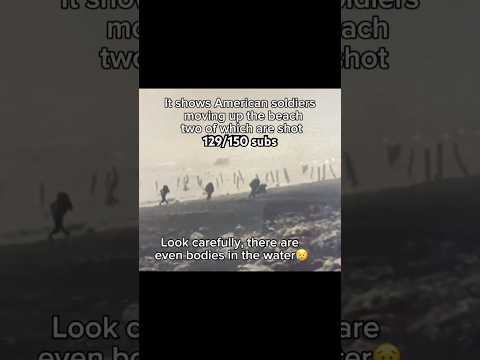 Sad D-day footage #ww2 #video #history #military