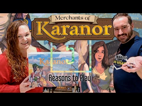 Merchants of Karanor - 5 Reasons why you should be excited about this Kickstarter from Funky Hat!