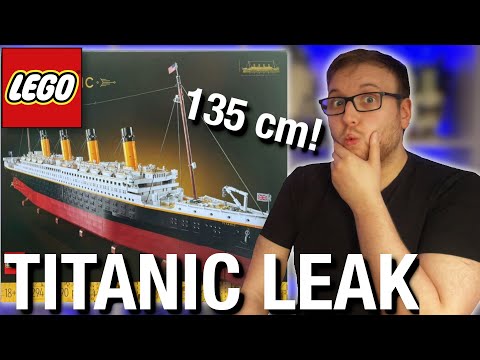 135CM! NEUE DETAILS ZU GRÖßE UND INNENLEBEN! 🚢 | LEGO 10294 Titanic Leak | LEGO News