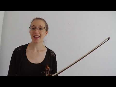 6. Stimmen nach Gehör – In Quinten stimmen | Geige – Rahel Castelberg