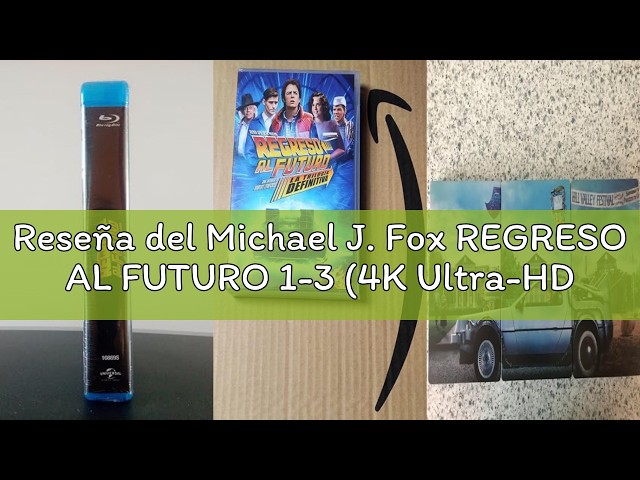 Vídeo relacionado con REGRESO AL FUTURO 1-3 (4K Ultra-HD + BD + BD EXTRAS) [Blu-ray]