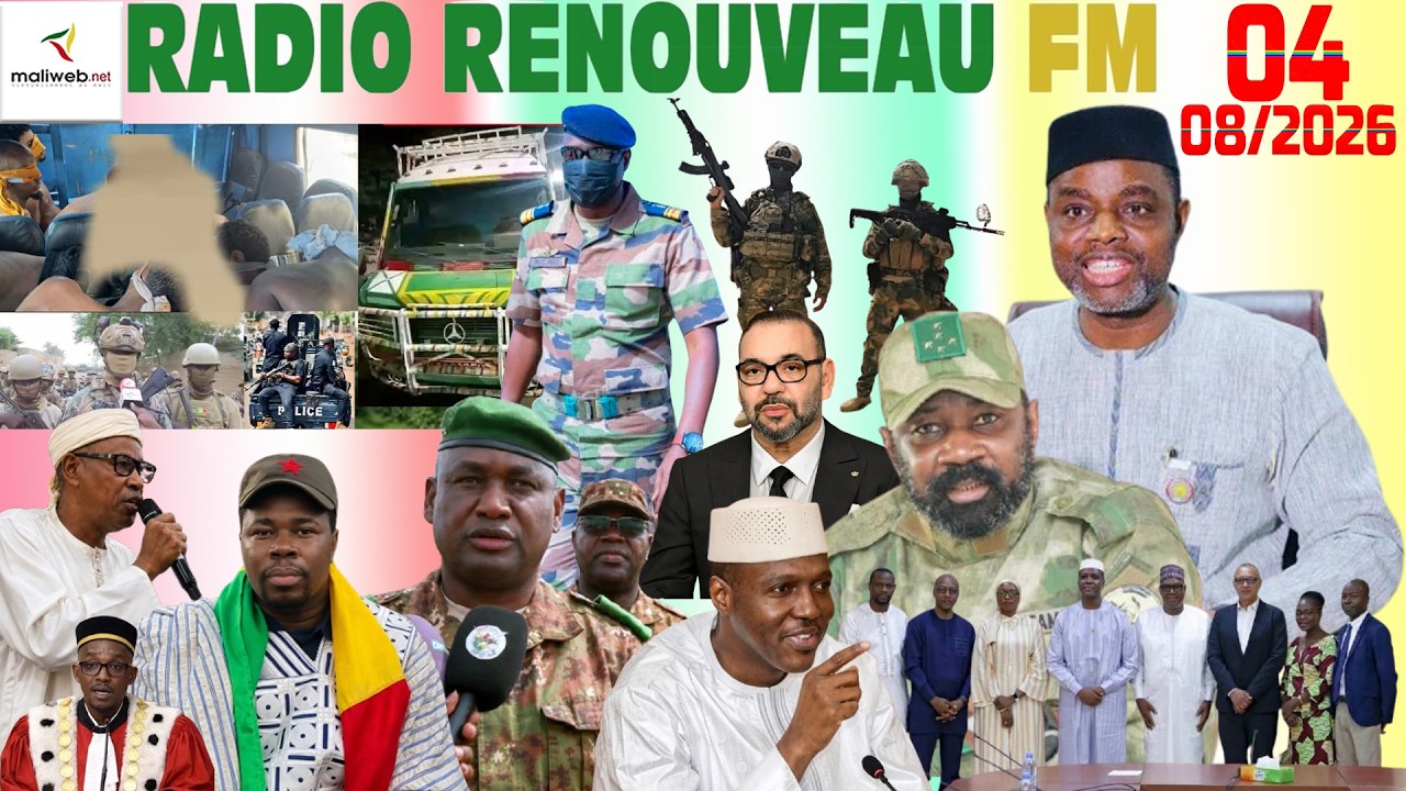 La Revue de Presse de la RADIO RENOUVEAU FM du 04 Août 2026