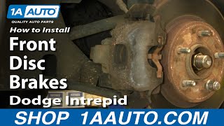 How To Replace Front Brakes 93-97 Dodge Intrepid