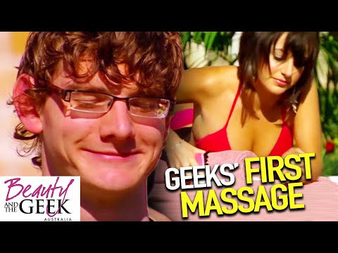 Geeks MASSAGE the GIRLS | Beauty and the Geek Australia | S01E02 | Full Episodes