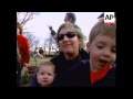Circus Elephants Parade Past Capitol