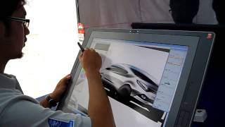 Designing A Proton Car @ Festival Proton 1Malaysia