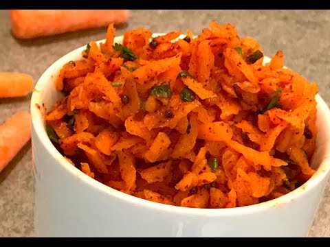 Instant CarrotChutney | Gajar Chutney | spicy Carrot chutney | carrot menti baddalu by Recipe Book Video