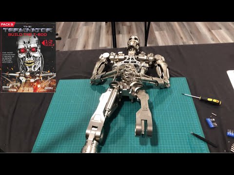 Building the T-800 Terminator Endoskeleton - Pack 9
