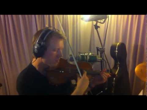 Violin recording for Freeze Puppy album