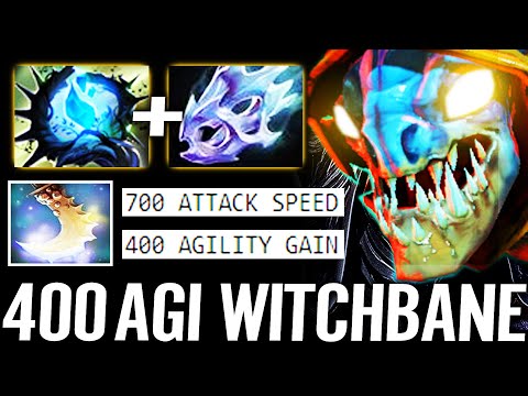 🔥 400 AGI + Witchbane SLARK — 700AS Max Speed Monster 100% Counter Magic WTF Dota 2 Pro Carry