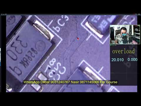 Dell 3542 Cedar Laptop ON OFF Problem in Hindi Chip level Laptop Repairing Video Course Laptex