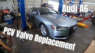 Audi A6 PCV Valve Replacement