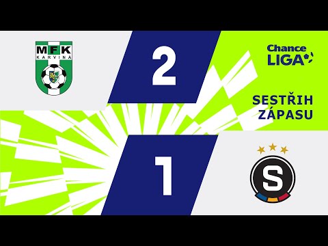 SESTŘIH: Karviná – Sparta 2:1. Prohra Pražanů a střídaní v čele ligy! Rozhodl Gning