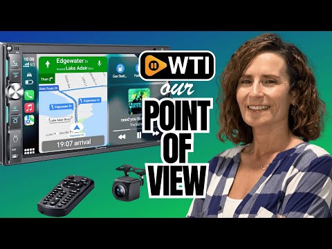 7"" Double Din Car Stereo with Wireless Apple CarPlay & Android Auto - WTI product video review