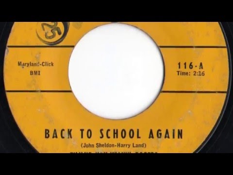 Timmie "Oh Yeah!" Rogers - "Back To School Again"