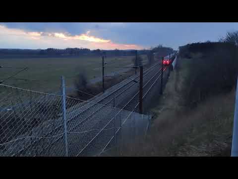 #trainspotting - Danish IC4 train from Ringsted to Sorø, passing Fjenneslev
