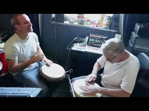 Christian von Richthofen & Oded Kafri - Djembe jam