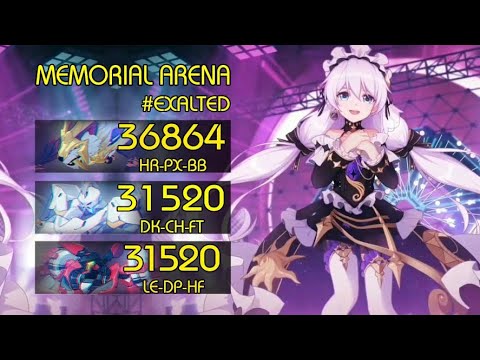 Exalted Memorial Arena: Huodou 36864, Heimdall 31520, Hephaestus 31520