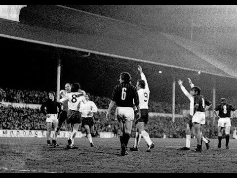 TOTTENHAM-MILAN 2-1 Coppa Uefa 71-72 Semifinale Andata