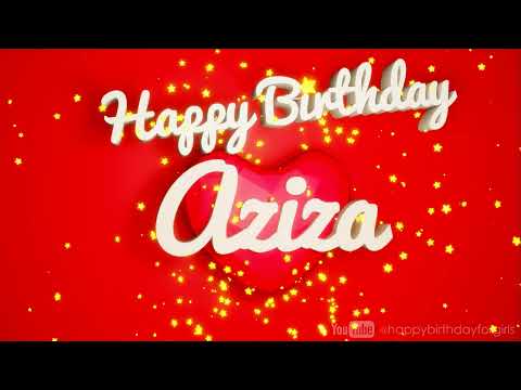 Aziza | Happy Birthday Song | Happy Birthday To You