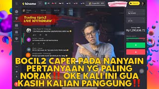 Download lagu HASIL PROFIT BINOMO LANGSUNG DI WITHDRAW TAPI SALDO KENAPA GA BERKURANG⁉️ PROSES CARA WD BINOMO‼️ mp3