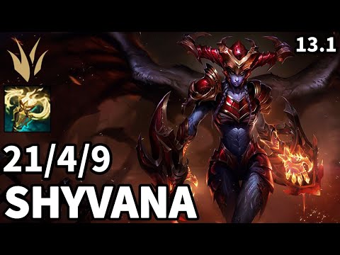 Shyvana Jungle vs Camille - KR Master | Patch 13.1
