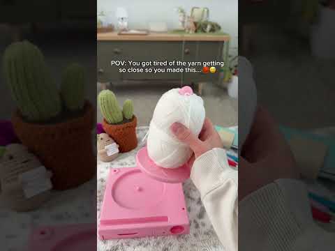 Literally the perfect gift for hookers 💕 #crochetaddiction #yarnaholic #centrepull #yarnbarf