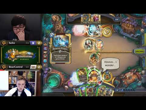 Seiko vs BoarControl - Hearthstone Grandmasters Europe S2 2019 - Week 3