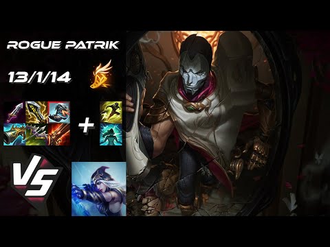 Rogue Patrik BOTTOM Jhin vs Ashe - EU Challenger Patch 25.S1.4