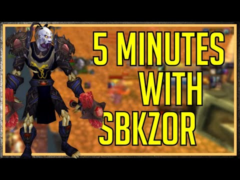 Five minutes with: @SbkzorTV (Rogue Hunter Arenas | Endless TBC Classic PVP)