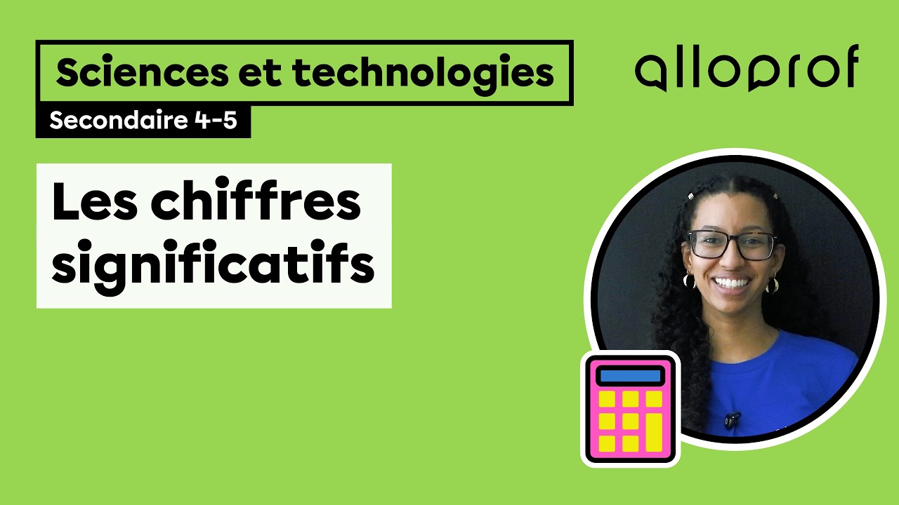 Les chiffres significatifs