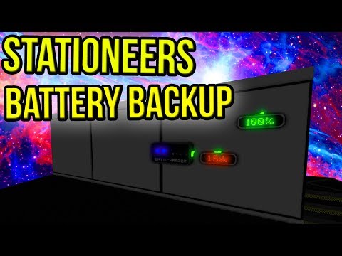 Stationeers | Backup Battery Room & Future Base Plans | Episode 15