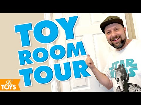 Studio Tour of My Toy Room - My CRAZY COLLECTION of Toys in My Toy Room, Studio, Office, Workspace