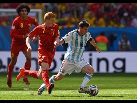 Lionel Messi vs Belgium (FIFA world cup brazil 2014)
